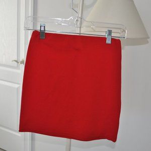 Pretty Little Thing Bodycon Red Skirt